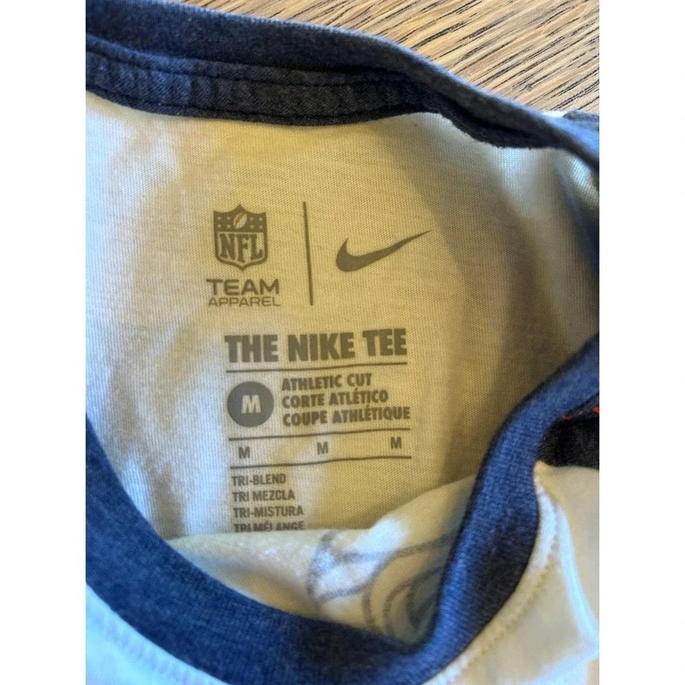 Nike Women's Broncos 3/4 Sleeve T-Shirt – Size Medium - Picture 5 of 8